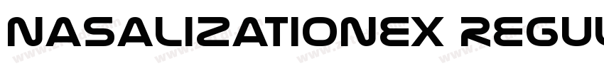 NasalizationEx Regul字体转换